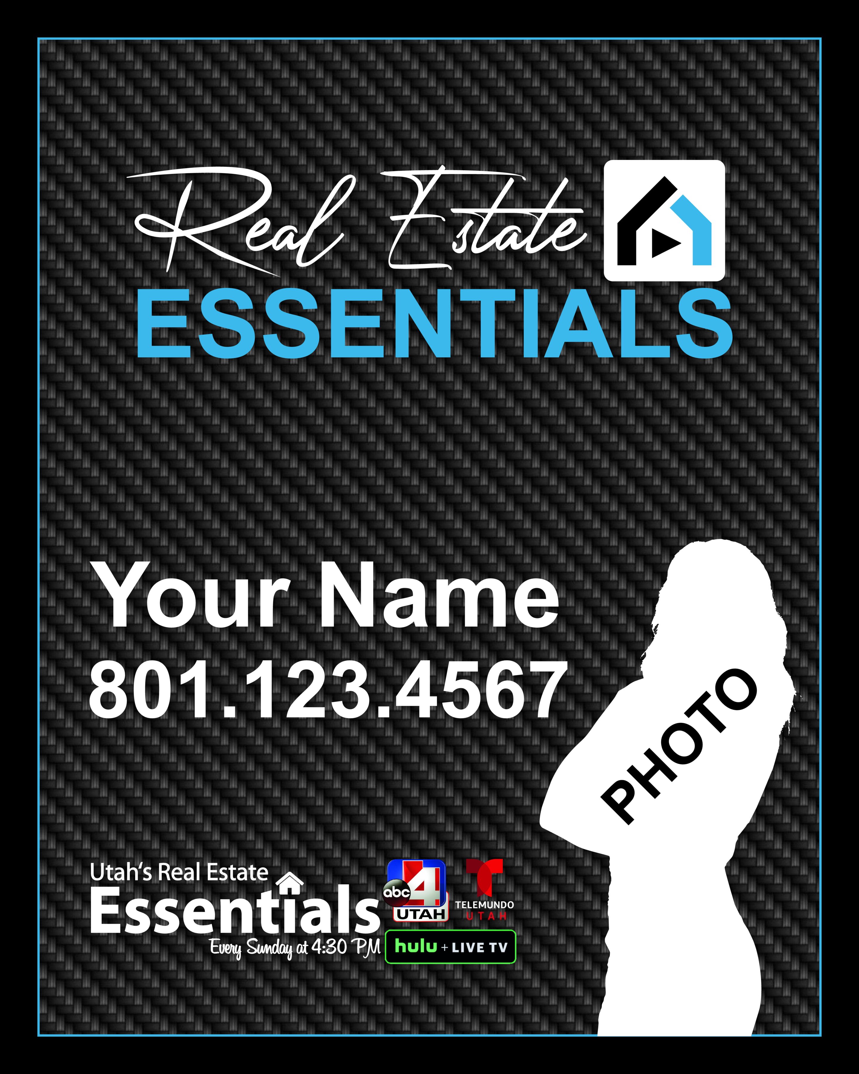 For Sale Sign 30x24 w Photo